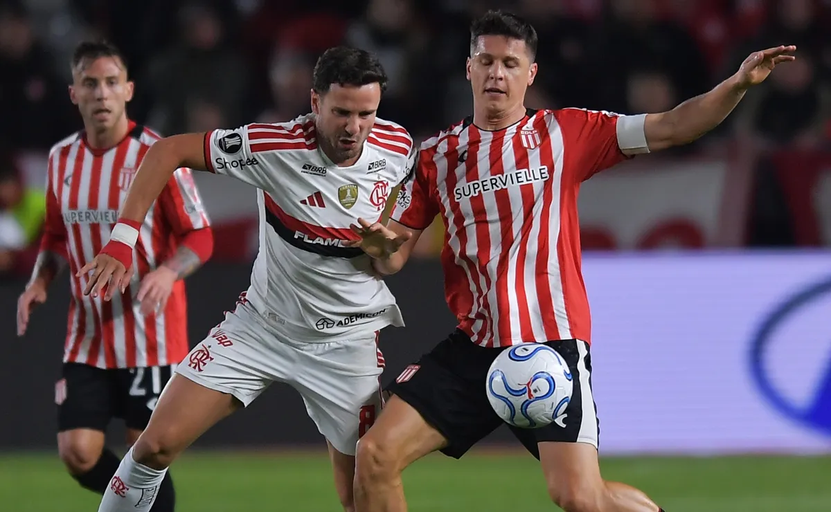 Estudiantes e Flamengo empatam na Libertadores e dirigentes sofrem punições