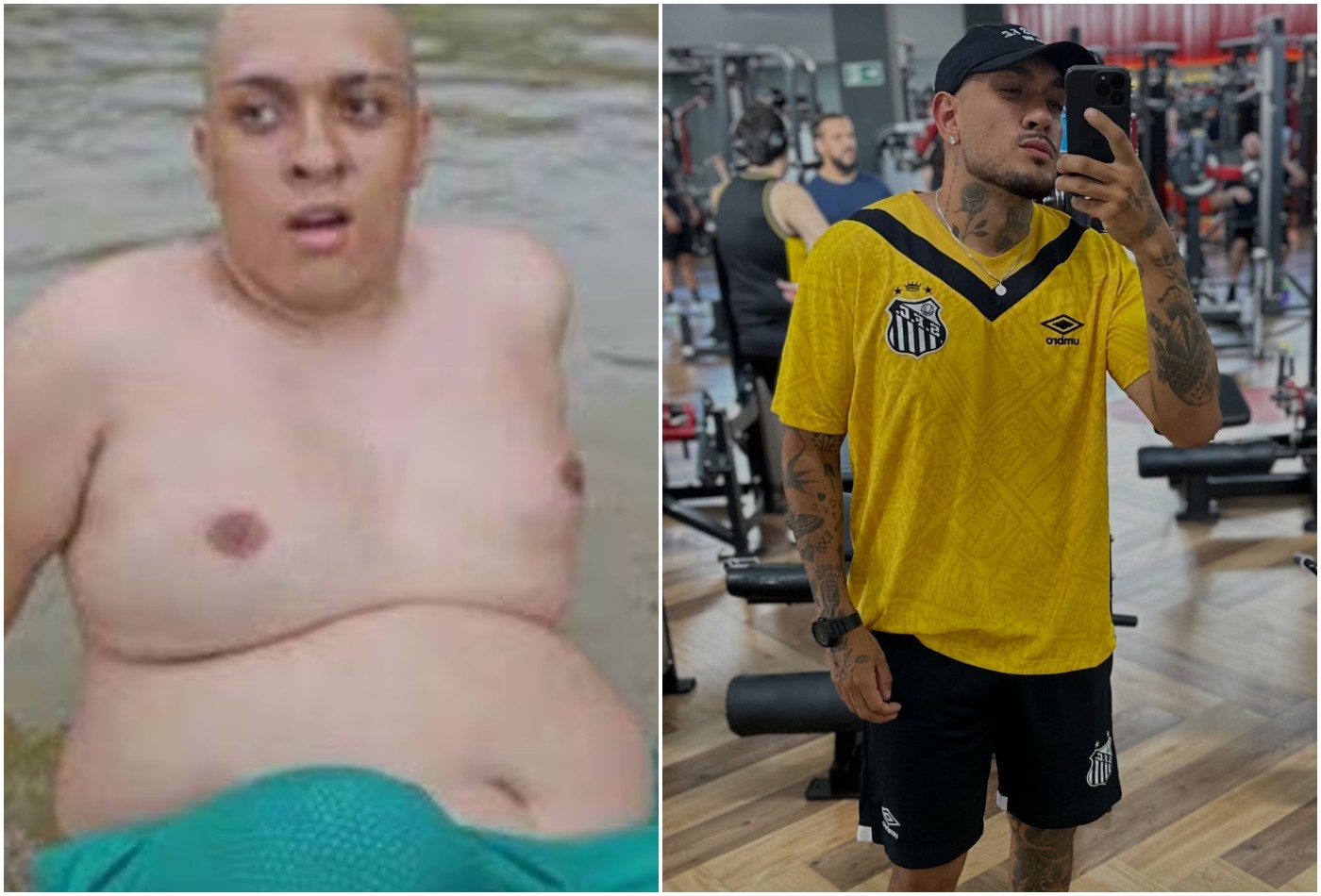 MC Binn comemora perda de peso e atinge marca de 99 kg