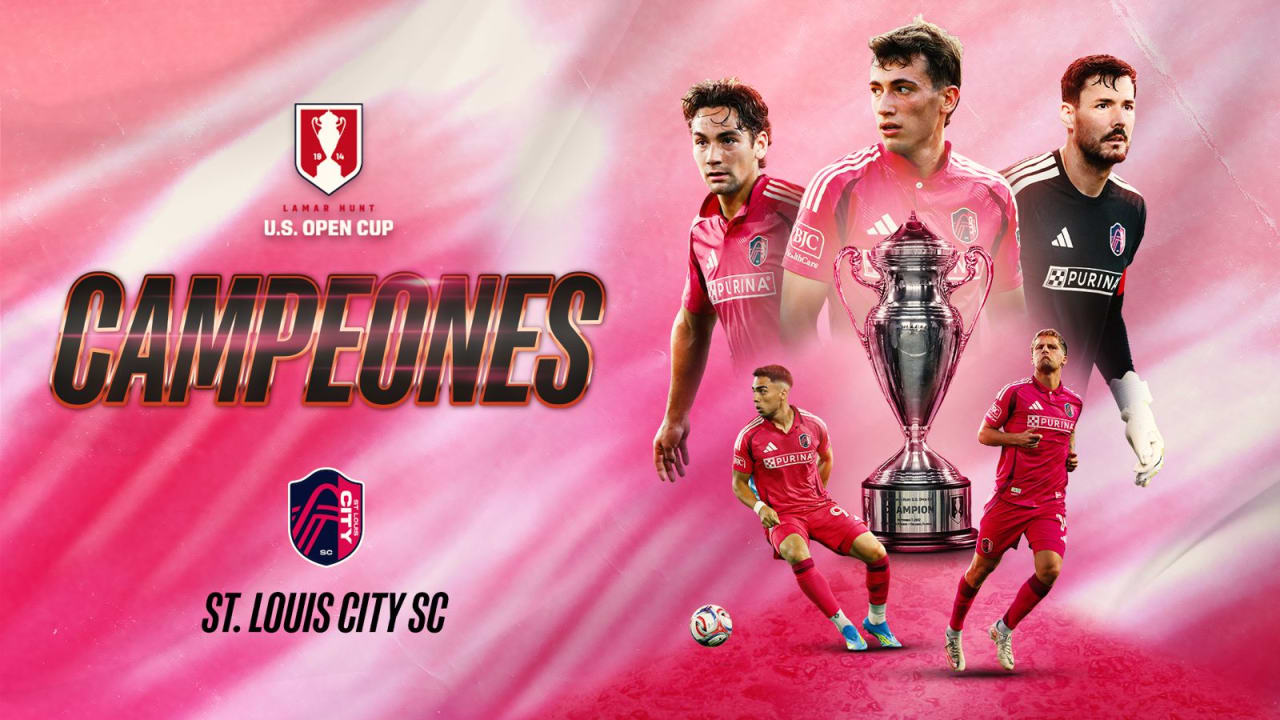 St. Louis City SC conquista a US Open Cup após vencer o Columbus Crew