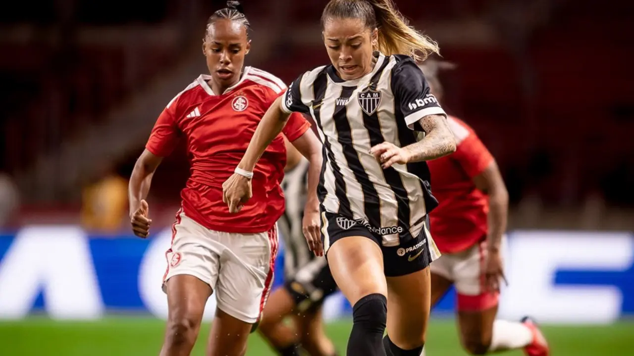 Atlético empata com o Internacional pelas quartas da Copa do Brasil Feminina
