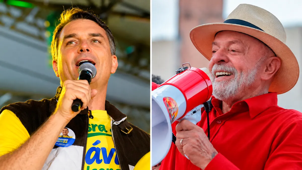 Pesquisa Palver aponta empate técnico entre Flávio Bolsonaro e Lula no 2º turno