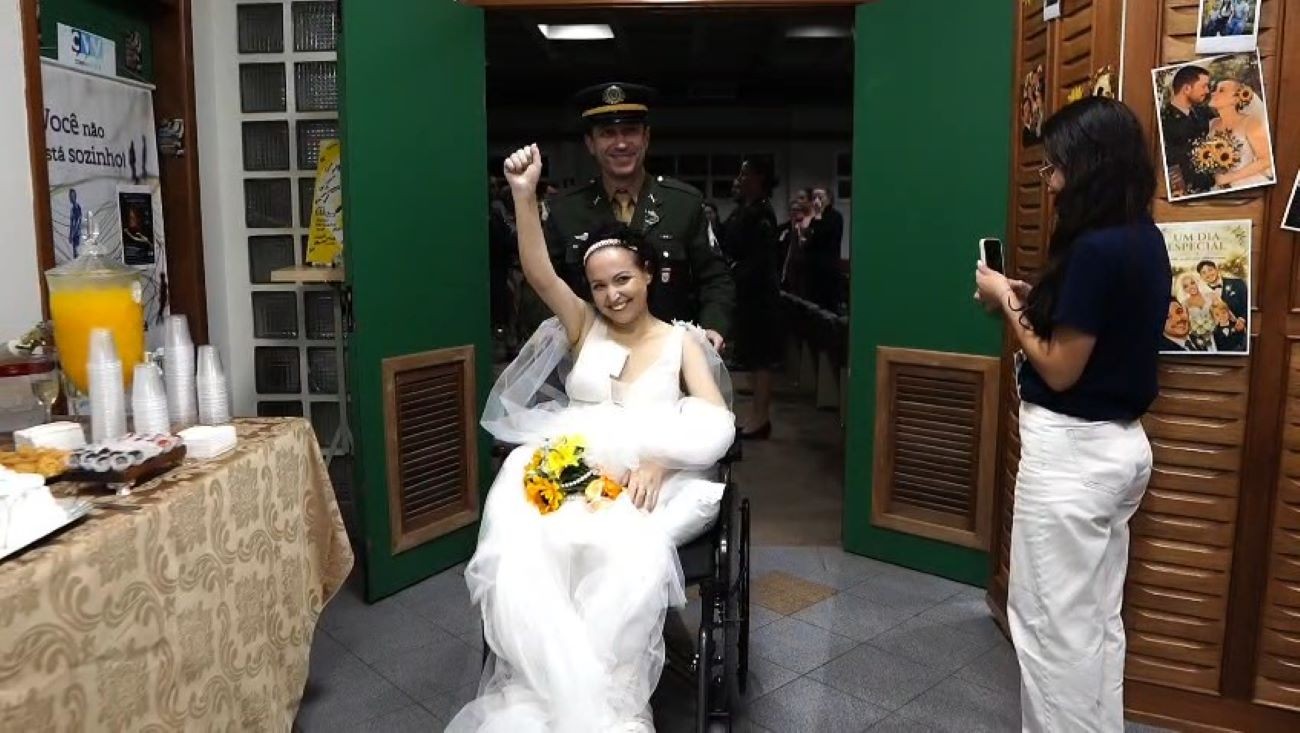 Paciente com câncer realiza sonho de se casar no Rio Grande do Sul