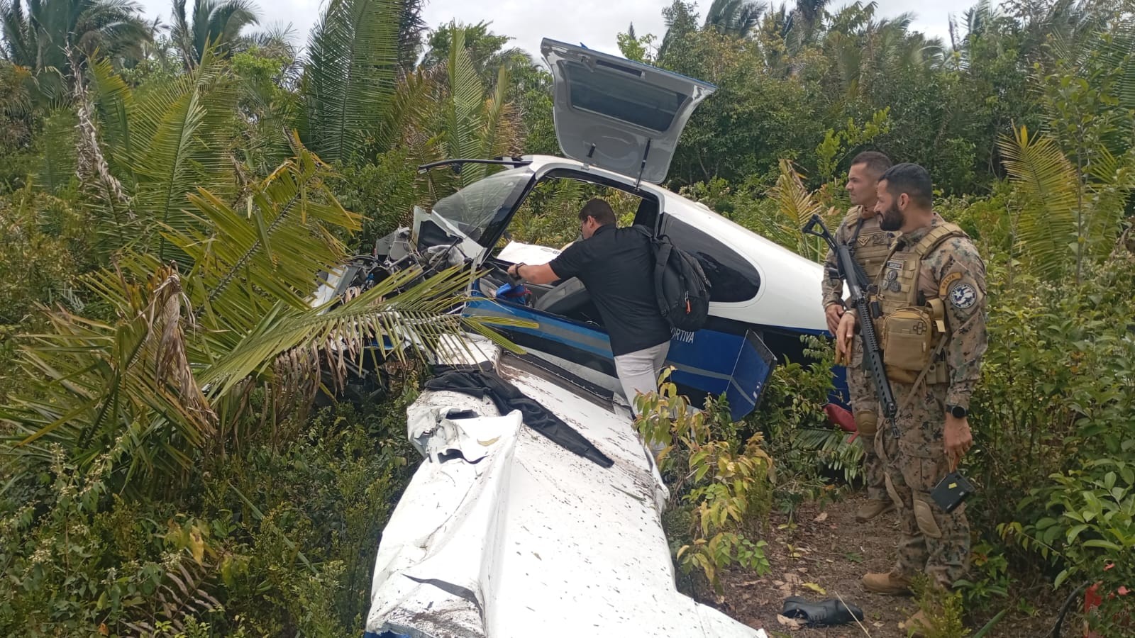 Avião de pequeno porte cai em Carutapera, no Maranhão