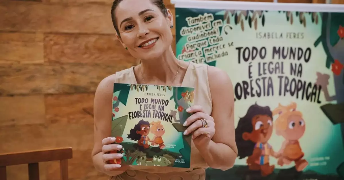 Mãe cria livro infantil sobre autismo e inclusão após vivência familiar