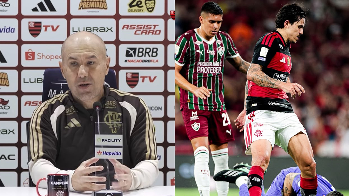 Leonardo Jardim defende Pedro e arbitragem após vitória do Flamengo