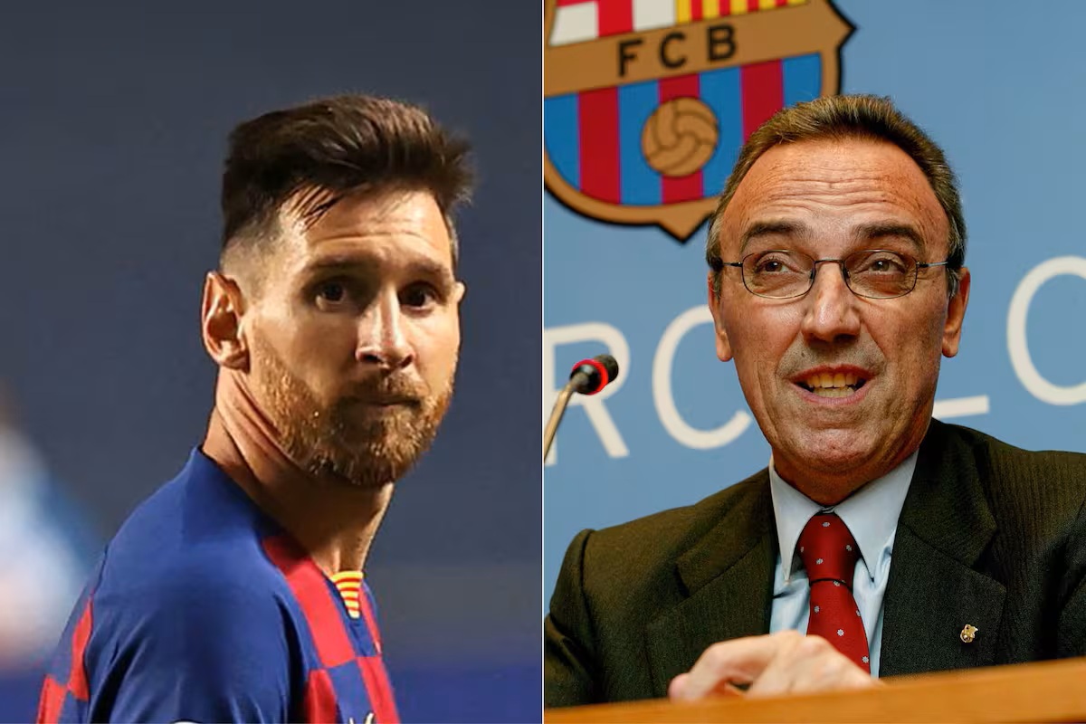 Joan Gaspart critica Lionel Messi por demora em despedida do Barcelona