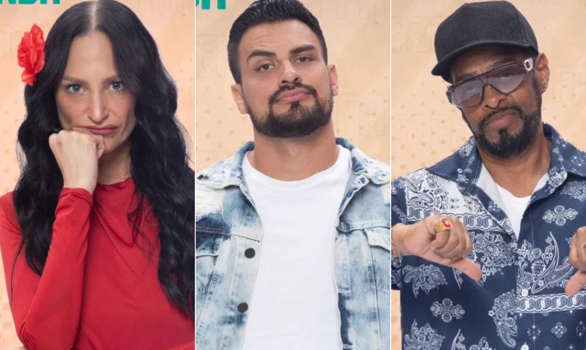 Terceira roça de A Fazenda 18 define futuro de Ariela, Renê e Thaíde