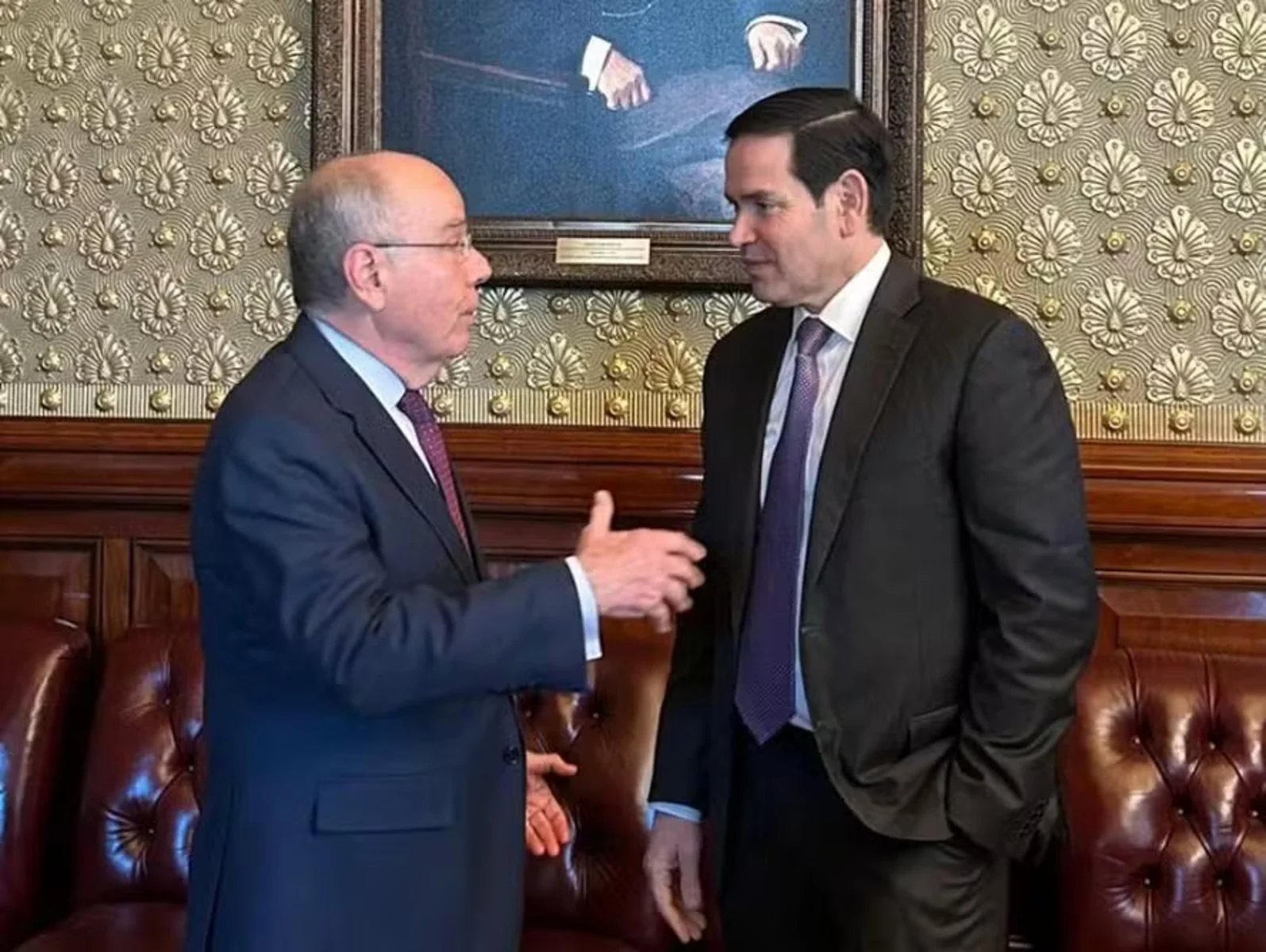 Vieira e Rubio se encontram em evento nos EUA e acertam reunião bilateral