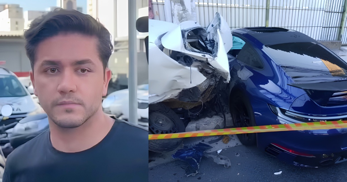 Empresário é condenado a mais de 17 anos por morte em acidente com Porsche