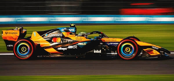 Lando Norris lidera terceiro treino livre do GP do México de Fórmula 1