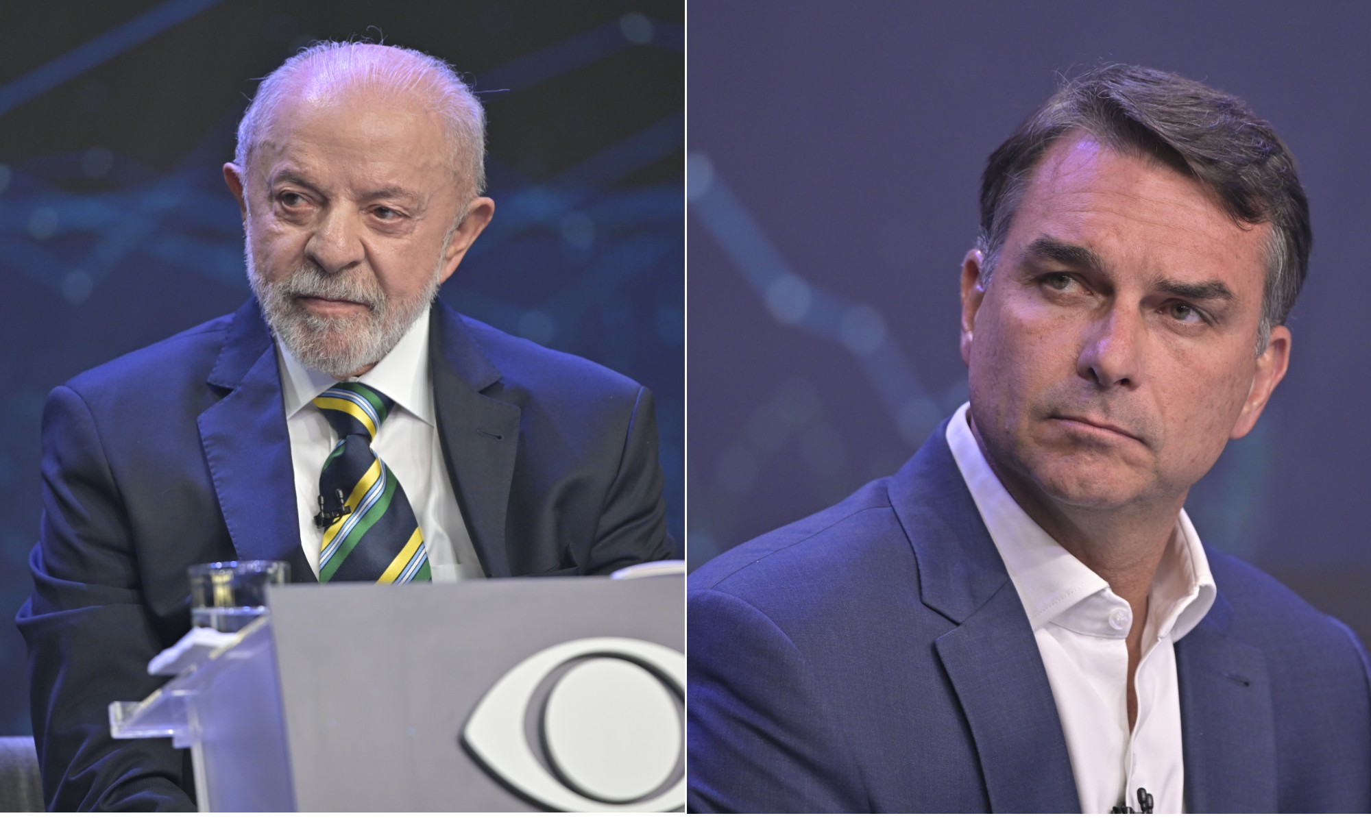 Primeiro debate entre Lula e Flávio Bolsonaro é marcado por ataques