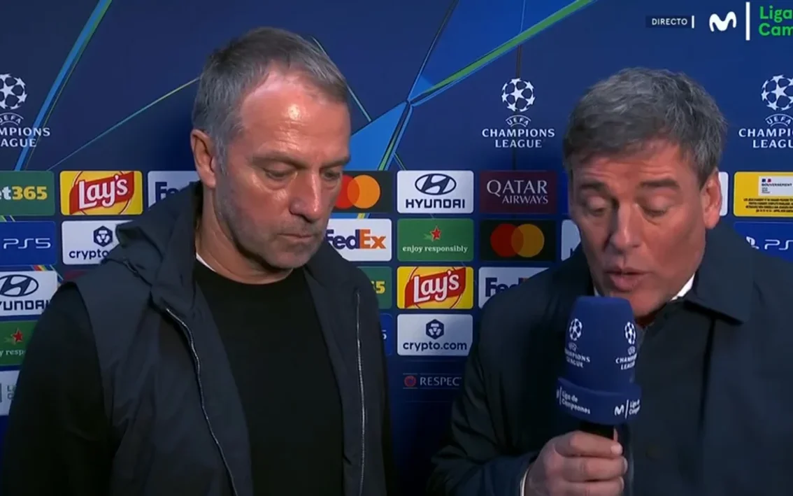 Hansi Flick explica ausência de Rodri e aposta em Marc Bernal contra o PSG