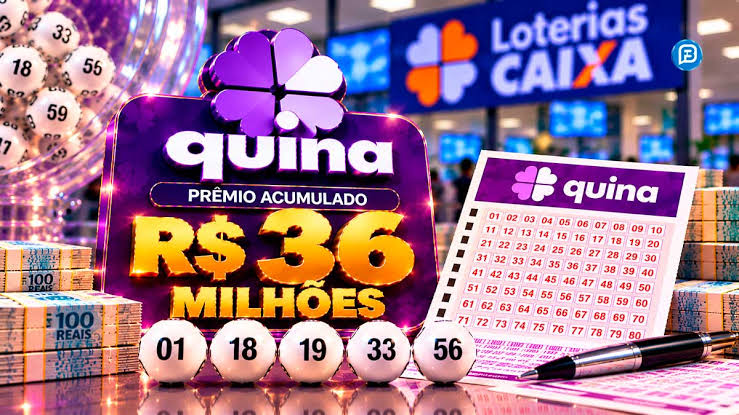 Quina acumula e chega a R$ 37 milhões; Mega-Sena tem alteração no calendário