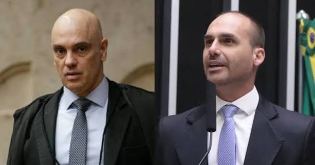 Moraes determina prisão e cancela passaporte de Eduardo Bolsonaro