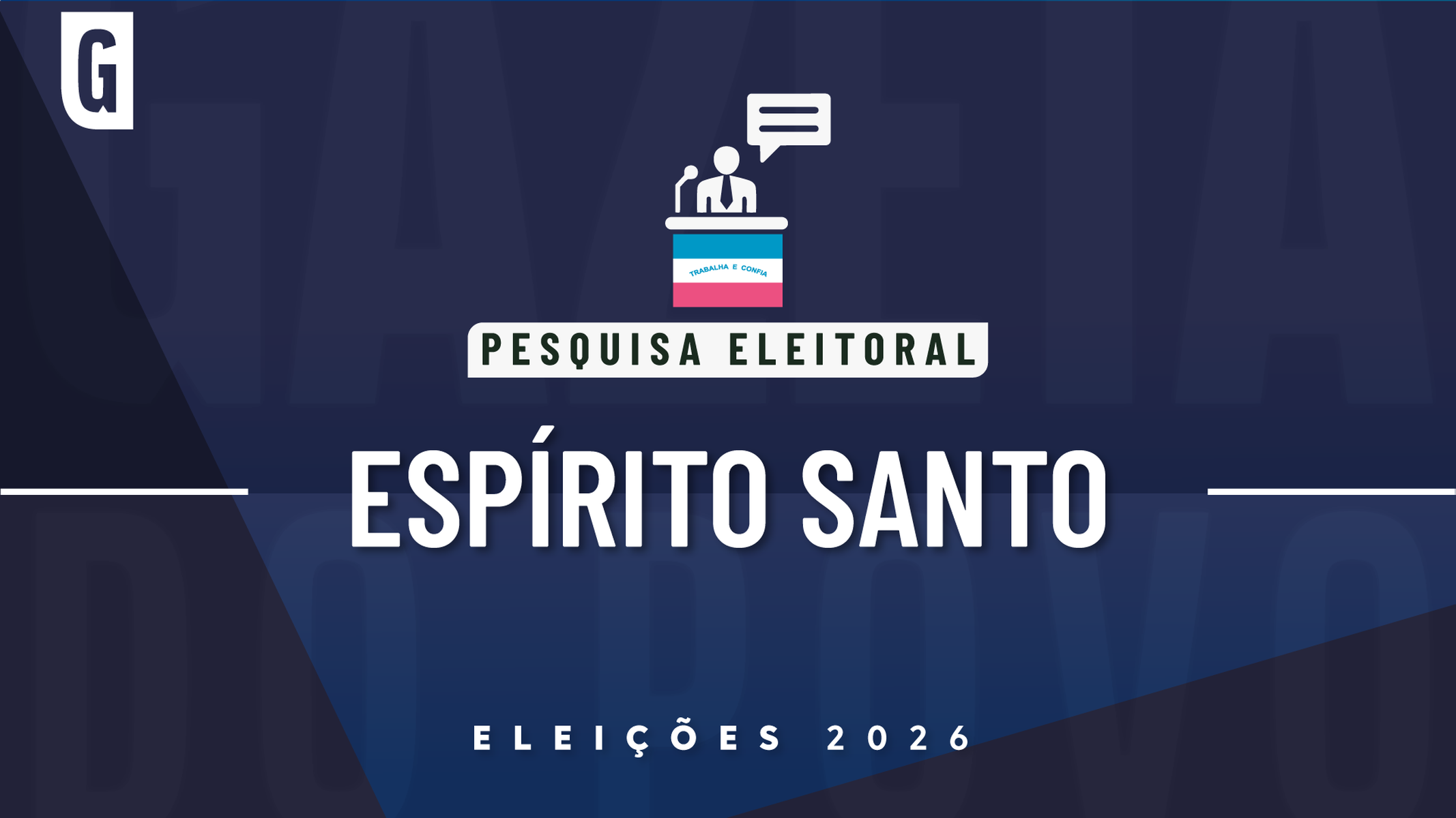 Pesquisa aponta Pazolini à frente no ES e ausência em reunião de debate