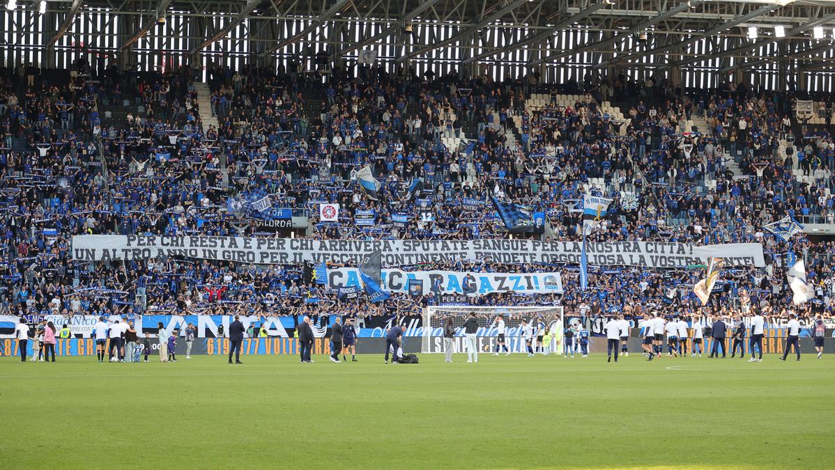 Ultras da Atalanta desafiam proibição com protesto em motorizadas