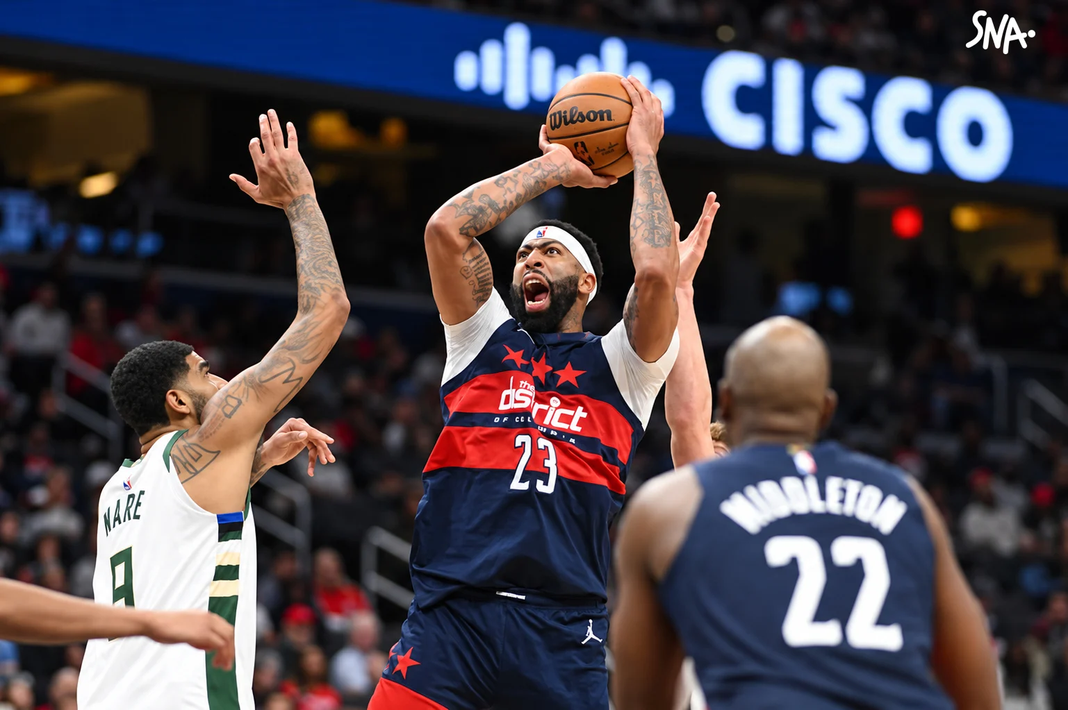 Washington Wizards vencem Milwaukee Bucks na estreia da temporada da NBA