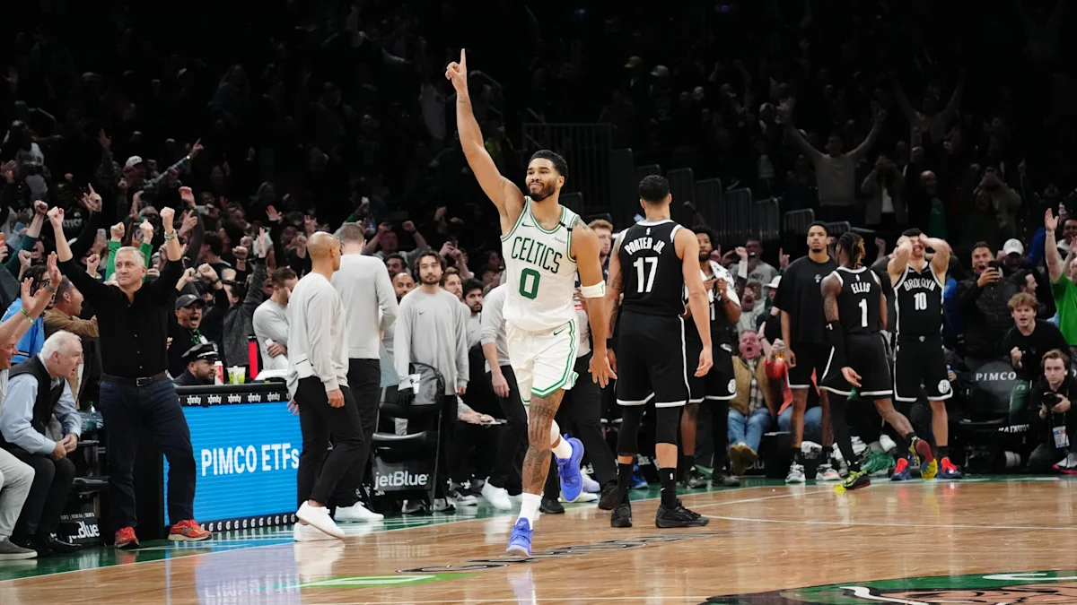 Celtics vencem Nets por 125 a 124 com cesta decisiva de Jayson Tatum