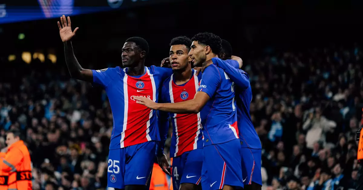 PSG vence o Manchester City fora de casa e Haaland faz história na Champions