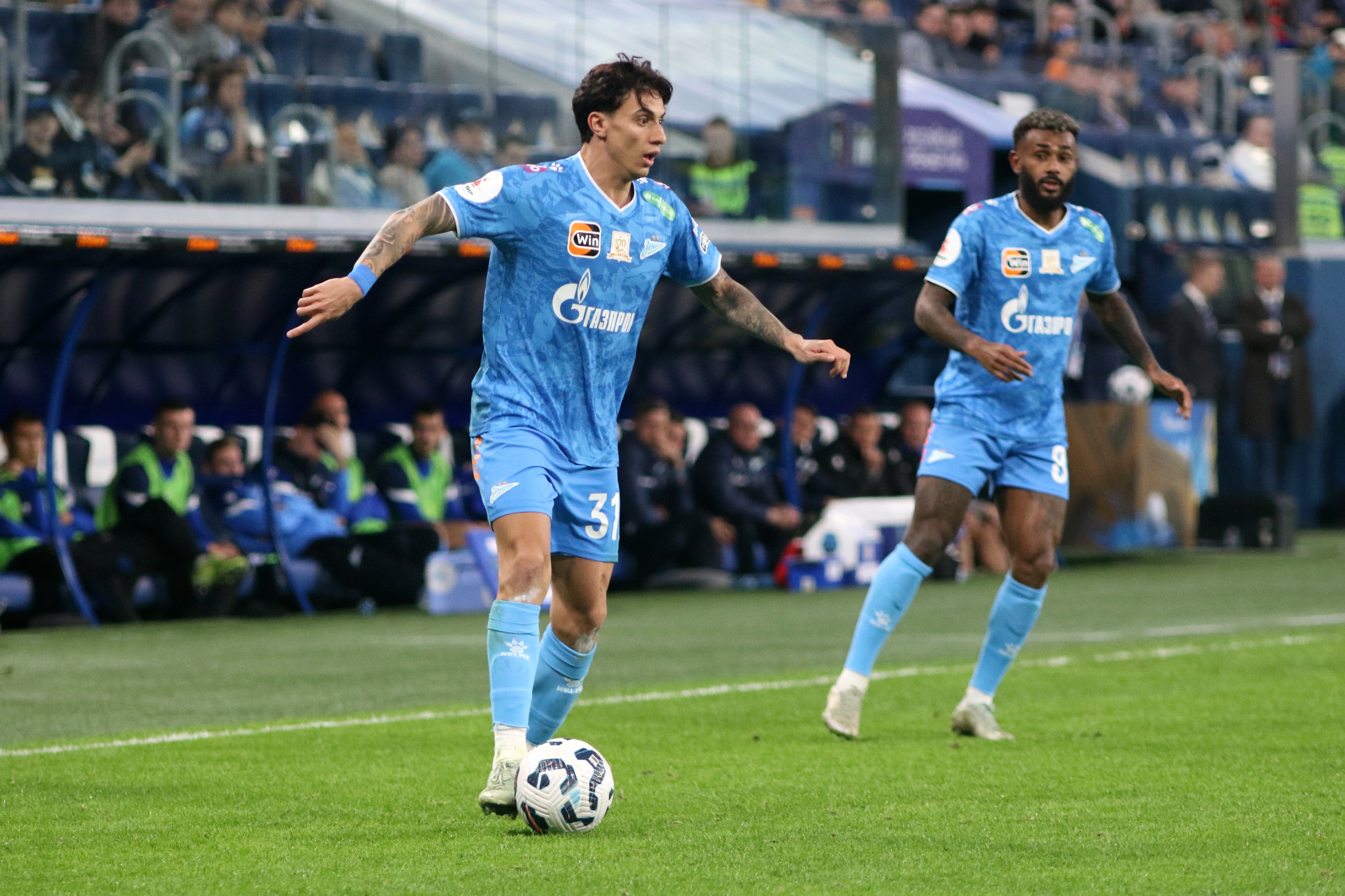 Gustavo Mantuan completa 150 partidas e sete títulos pelo Zenit