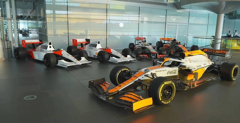 McLaren coloca cinco carros históricos da Fórmula 1 à venda