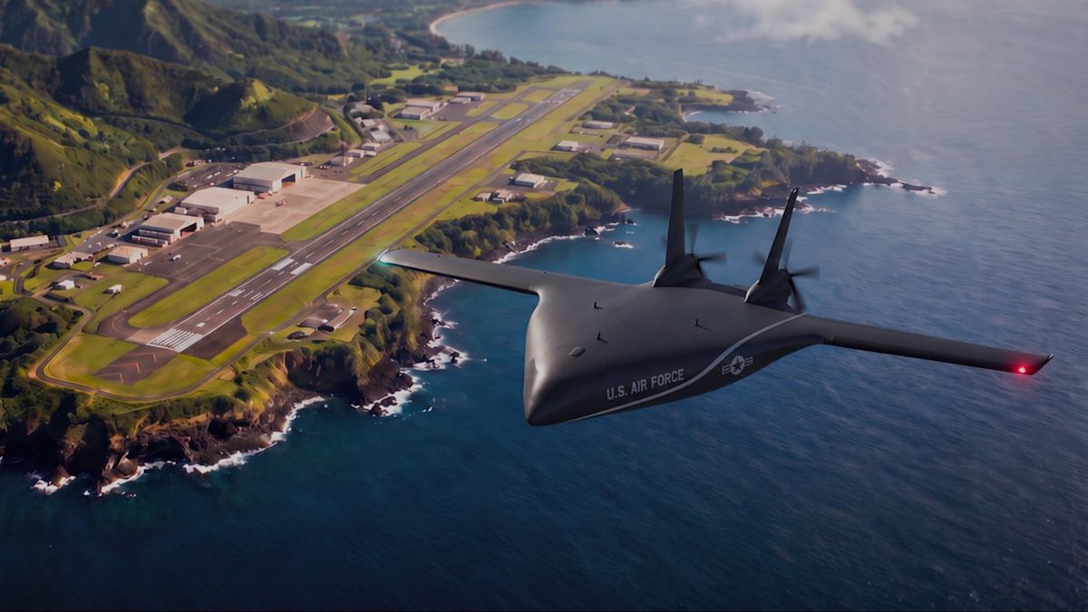 Força Aérea dos EUA investe em aeronave de asas mistas para cargas