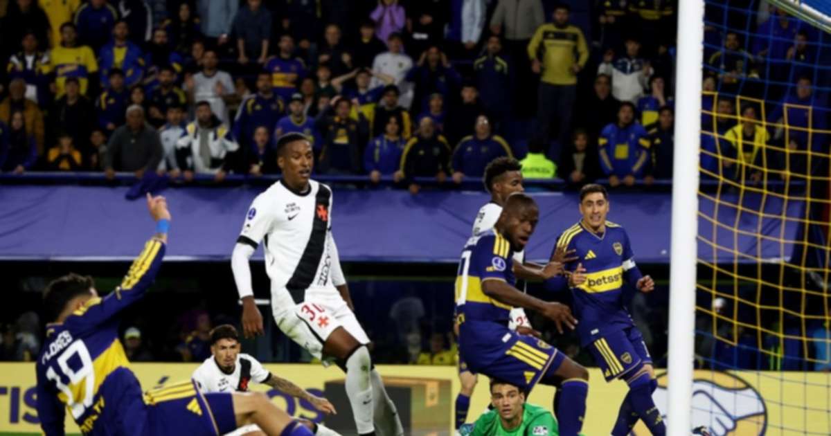 Boca Juniors perde para o Vasco da Gama e se complica na Sul-Americana