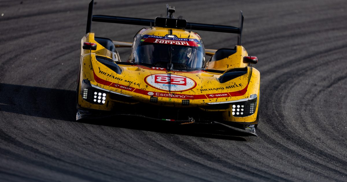 Robert Kubica lidera primeiro treino livre das 6 Horas de Barcelona do WEC
