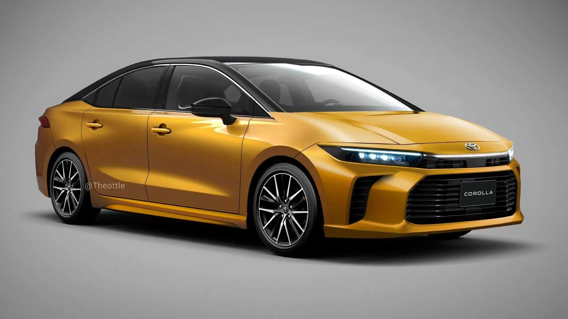Nova geração do Toyota Corolla prepara mudanças radicais para 2027