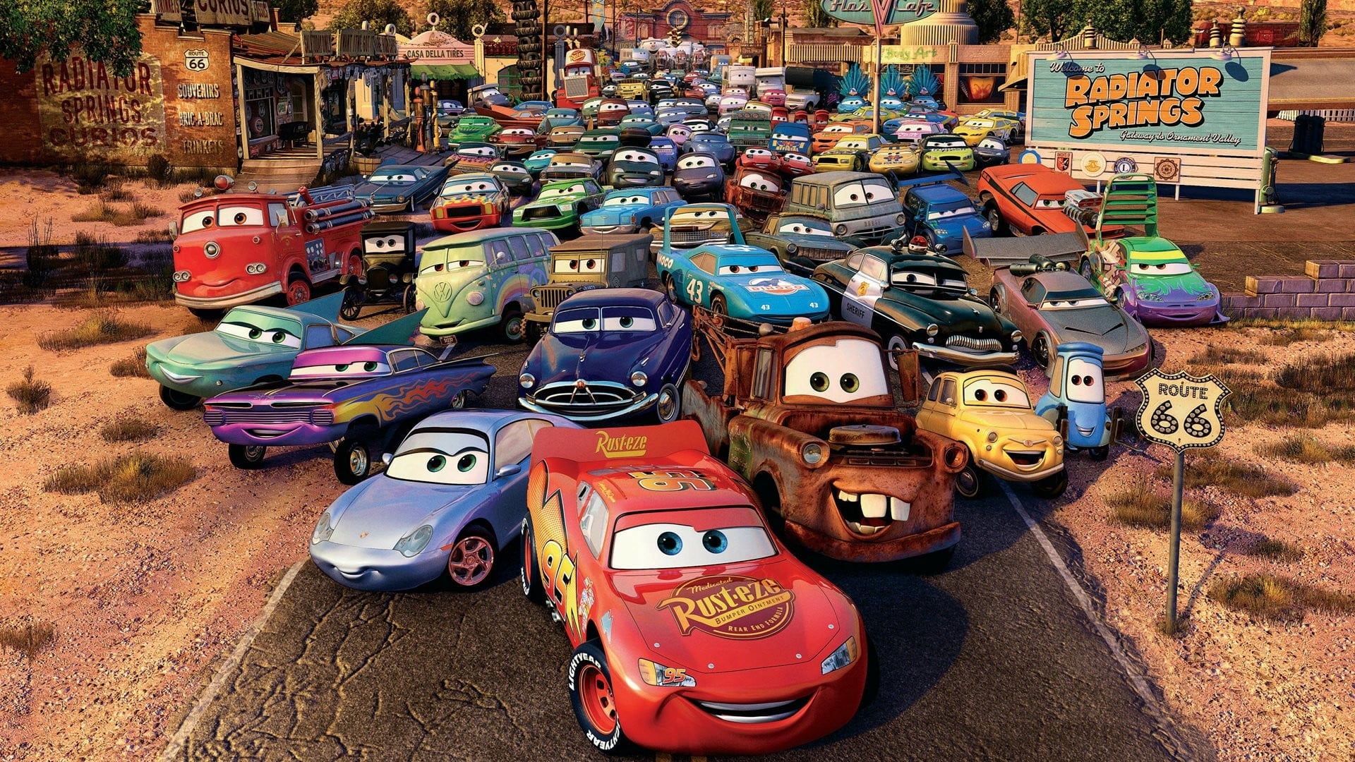 Filme Carros retorna aos cinemas brasileiros em comemoração ao vigésimo aniversário