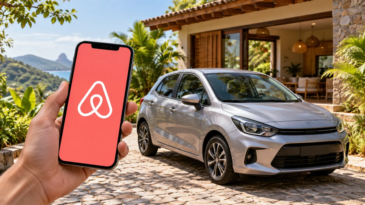 Airbnb expande aluguel de carros para mais de 300 cidades brasileiras