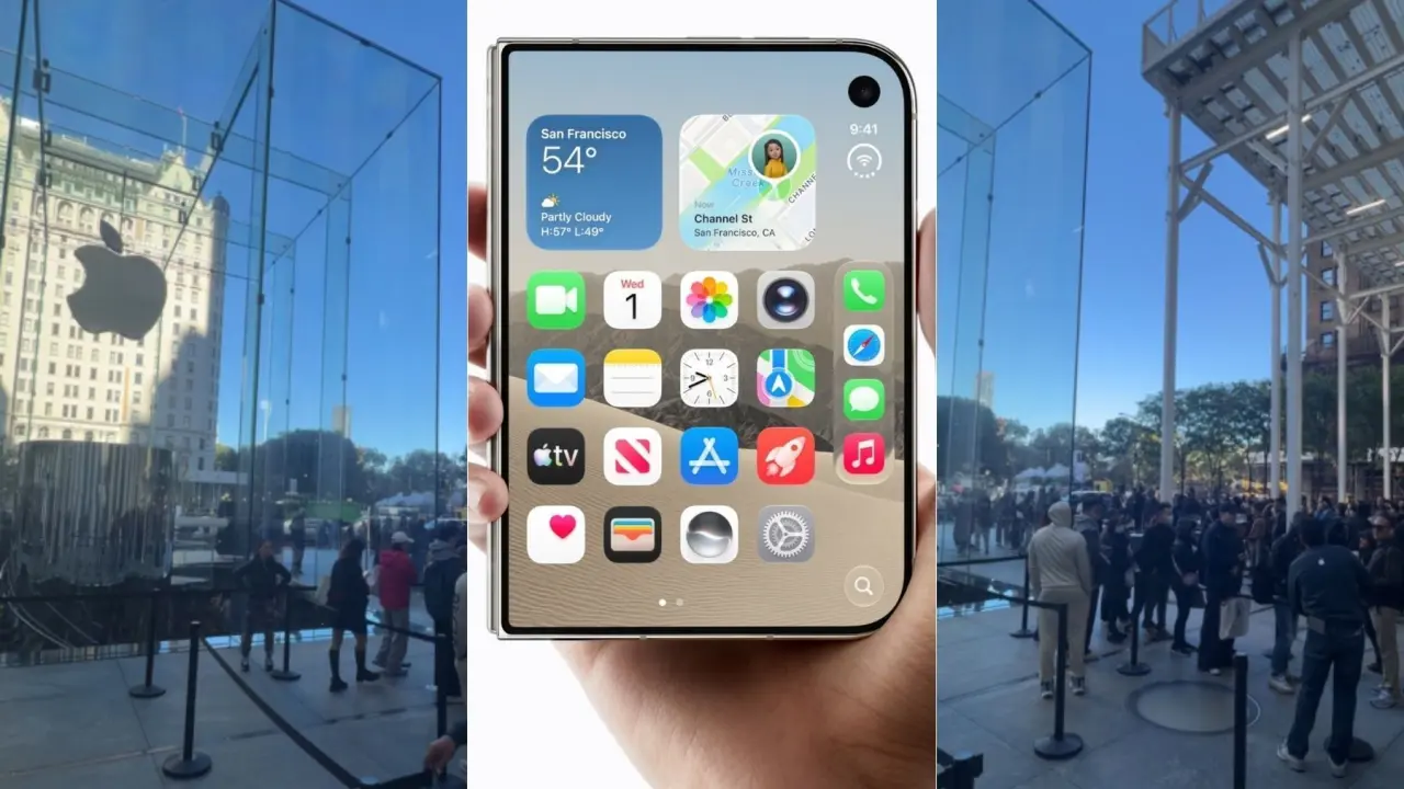 Apple lança o iPhone Duo, seu primeiro celular dobrável, sob forte demanda