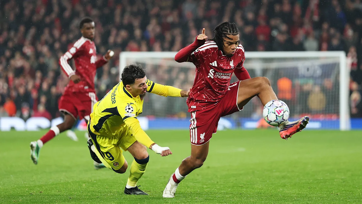 Liverpool vence o Villarreal por 4 a 3 após reviravolta na Liga dos Campeões
