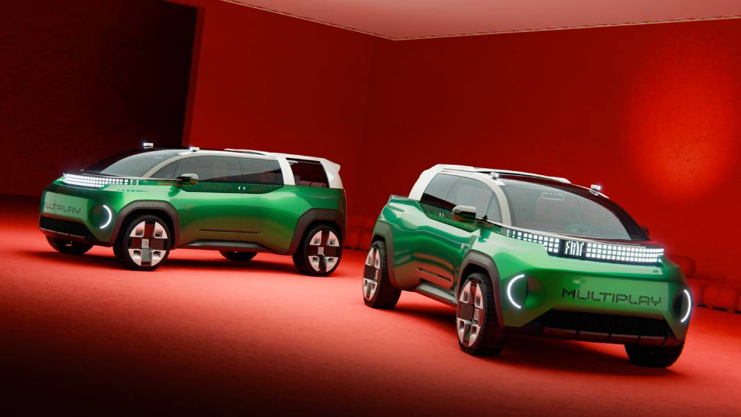 Fiat apresenta conceito Multiplay, veículo que mistura SUV e picape