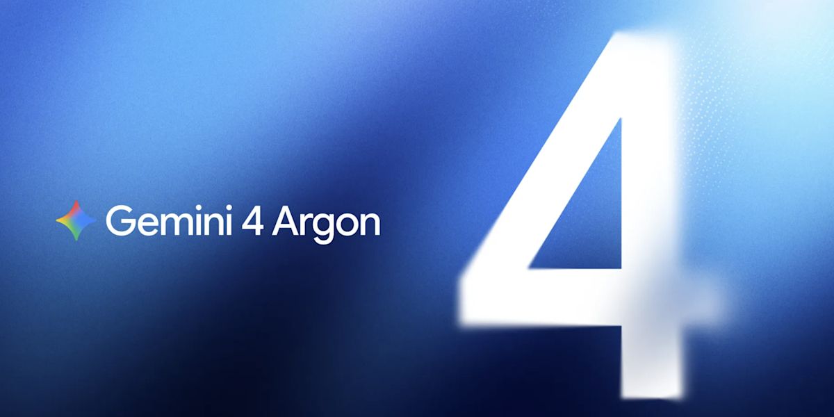 Google lança o modelo de IA Gemini 4 Argon para concorrer no mercado global
