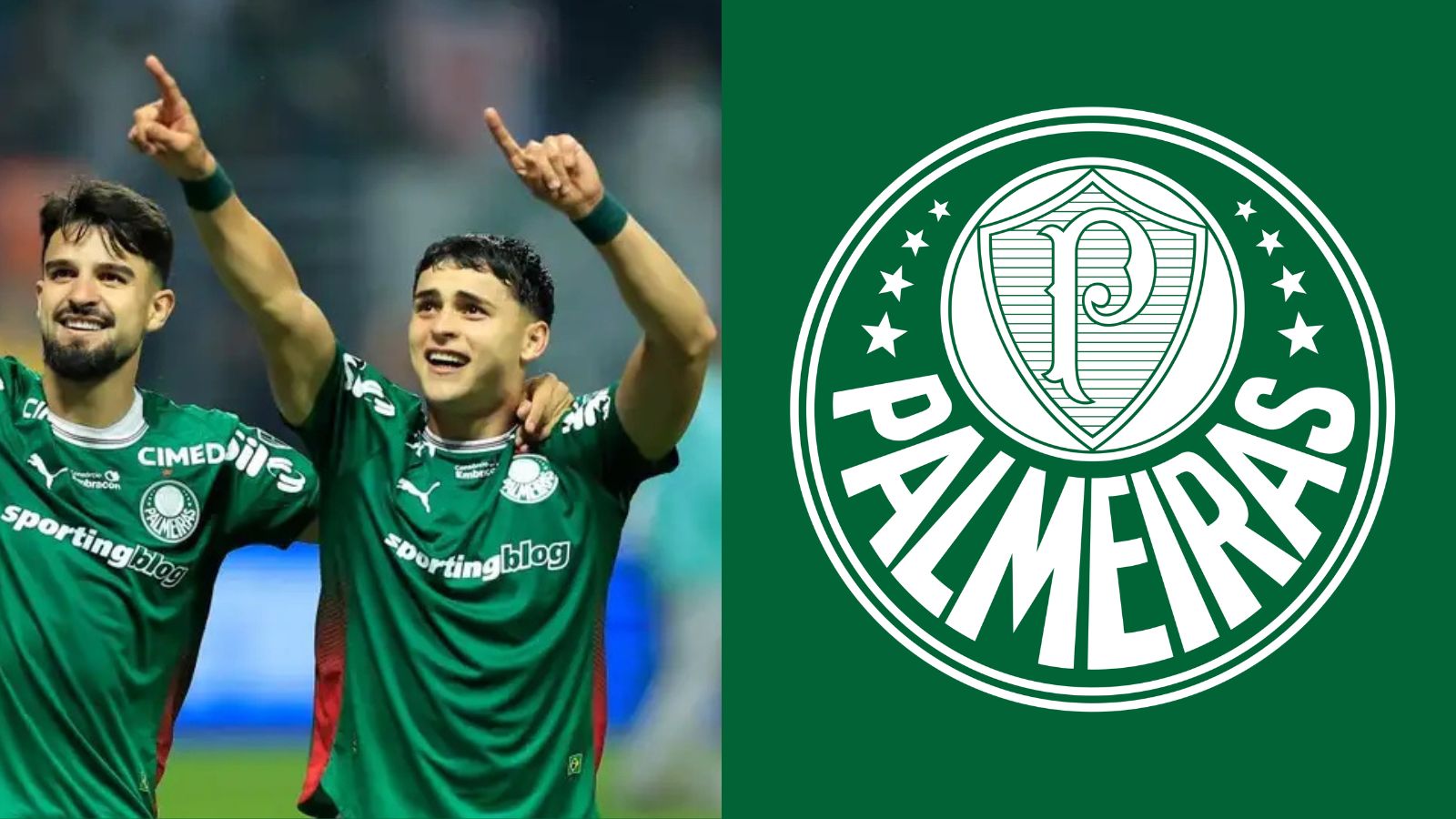 Palmeiras vence o Bragantino e assume a liderança provisória do Brasileirão