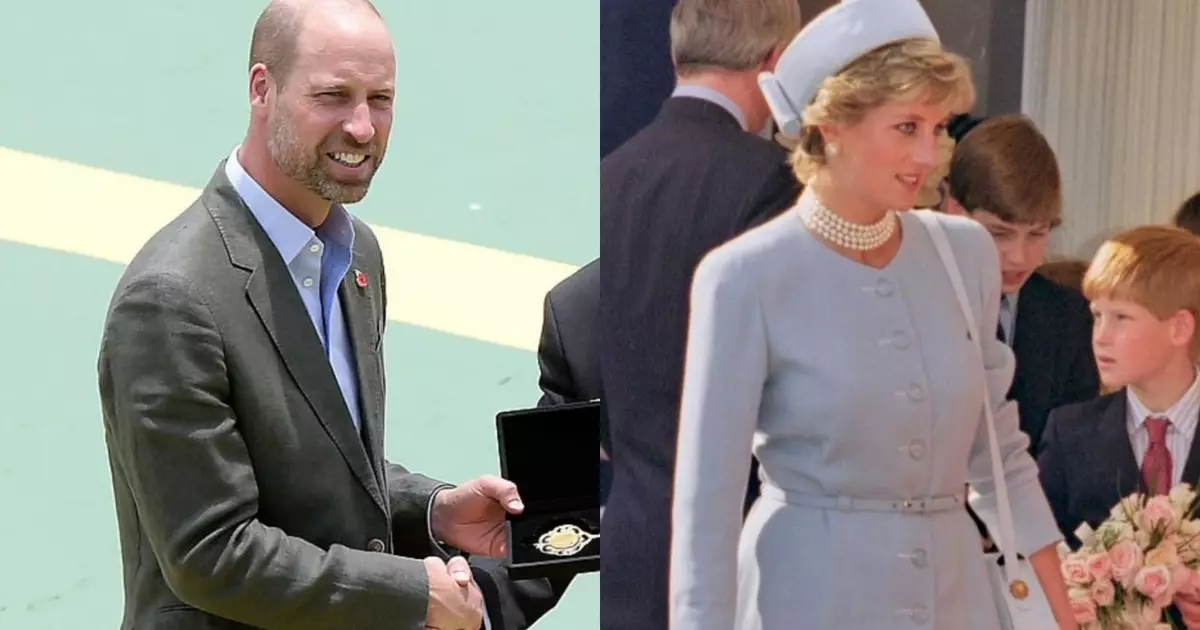 Príncipe William planeja devolver título real à princesa Diana quando assumir trono