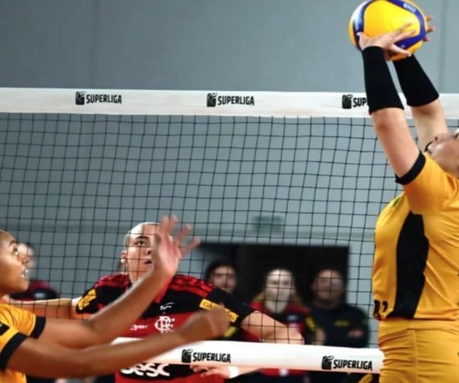 Flamengo vence o Brasília por 3 sets a 0 na Superliga Feminina
