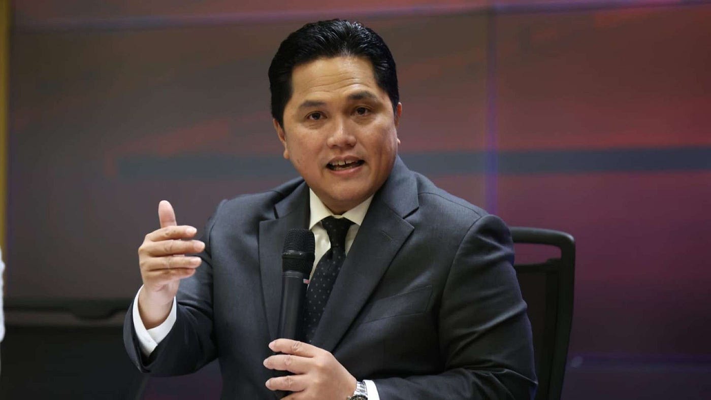 Erick Thohir destaca-se em pesquisa e assume comando de nova liga de futebol