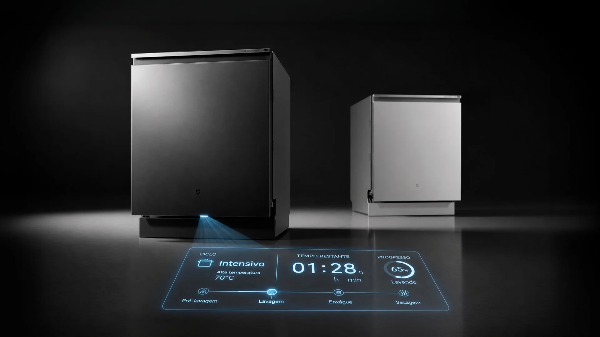 Xiaomi lança lava-louças gigante com abertura automática de porta
