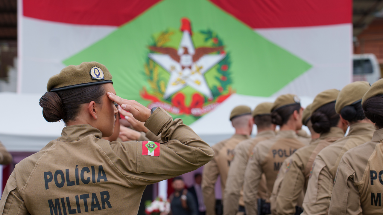 Polícia Militar de Santa Catarina abre concurso com 500 vagas para soldado