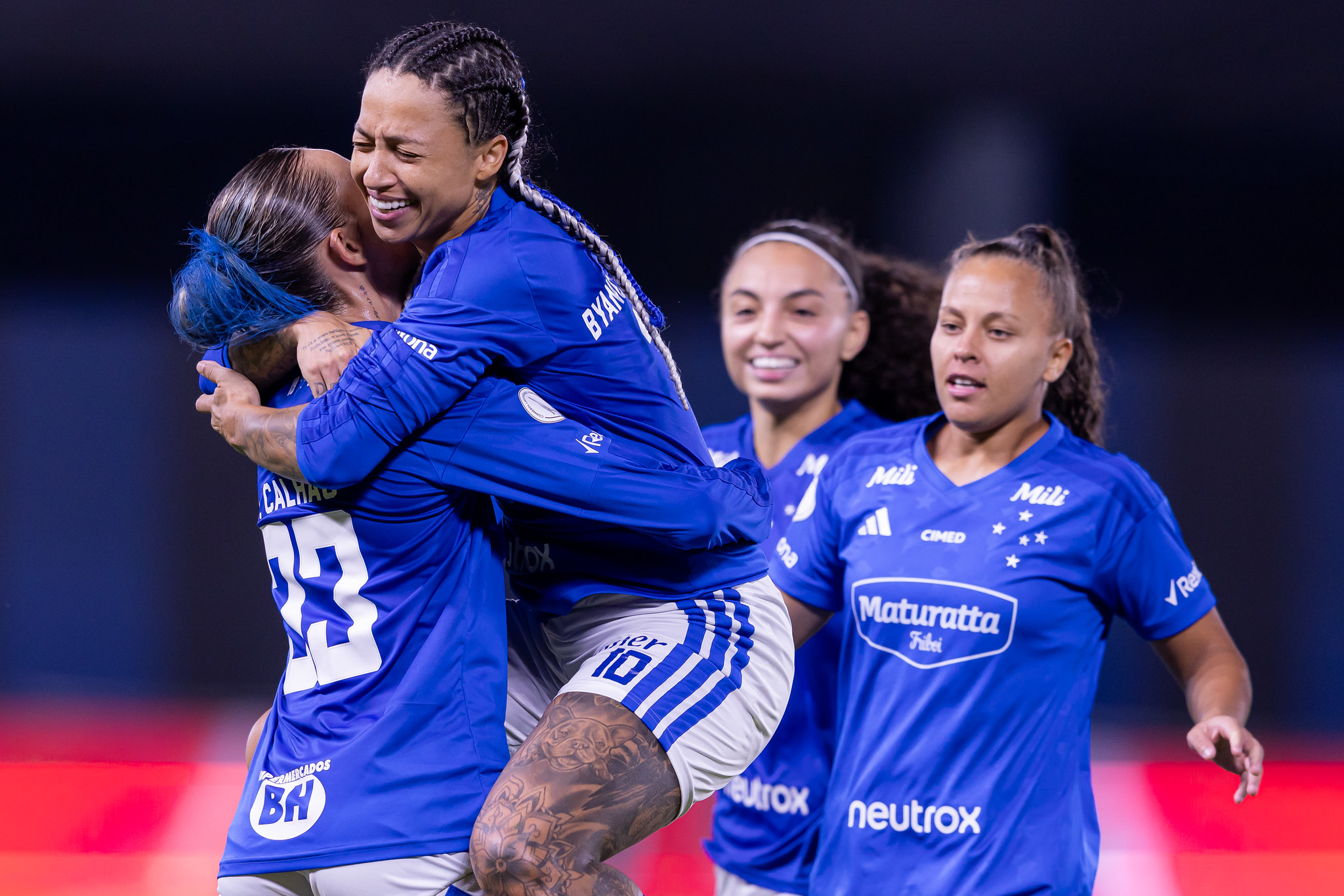 Cruzeiro supera o Libertad na Copa Libertadores Feminina