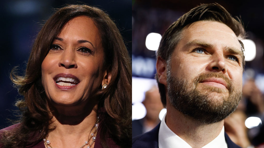 Pesquisa aponta Kamala Harris e JD Vance como favoritos para 2028