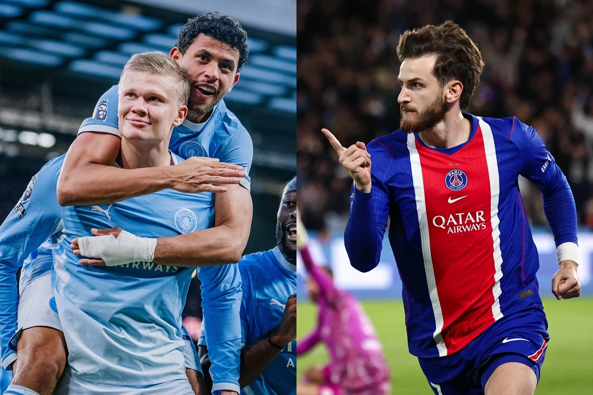 Manchester City e PSG se enfrentam pela Champions League