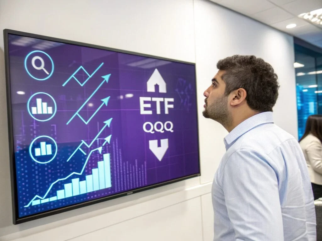 Ações de tecnologia e o desempenho do fundo QQQ no mercado americano