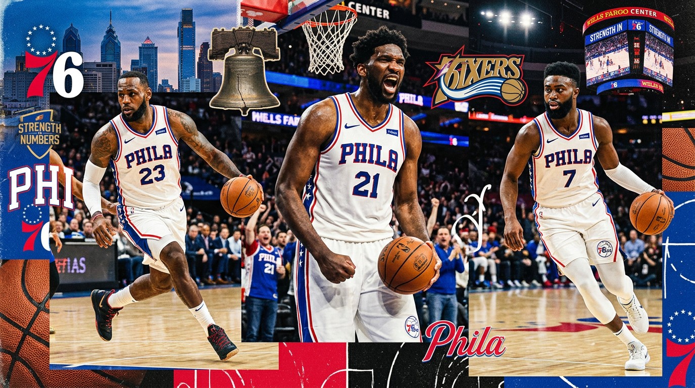 Philadelphia 76ers estreia na NBA com elenco estrelado e LeBron James