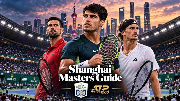 Shanghai Masters 2026 inicia com astros do tênis e vagas definidas