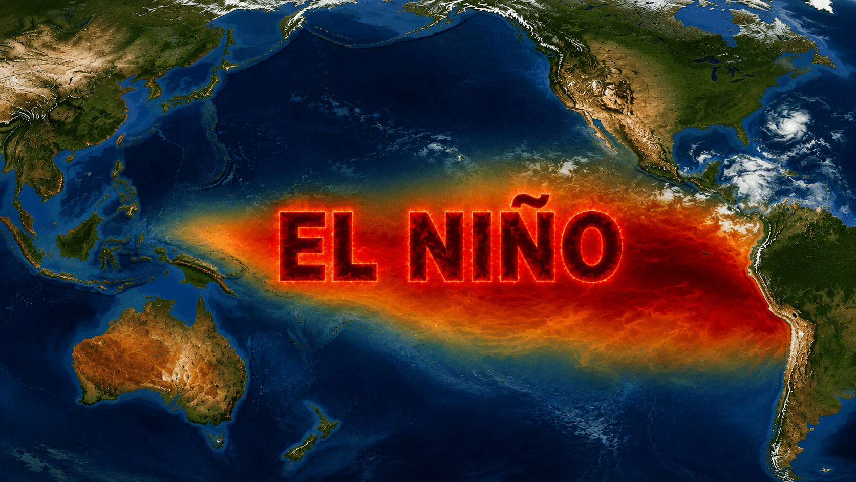 Cientistas descobrem método para prever El Niño com antecedência