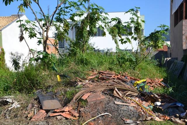 Moradores cobram limpeza de terreno abandonado com lixo em Londrina